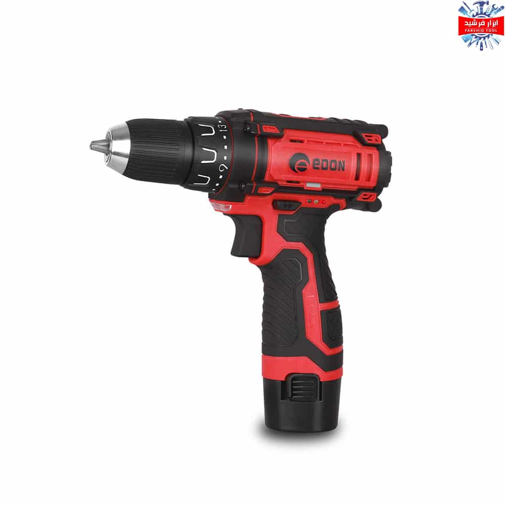 دریل شارژی 12 ولت دو باتری ادون مدل AD-12A