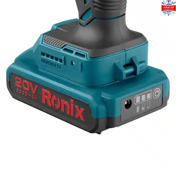 دریل پیچ گوشتی چکشی رونیکس مدل 8900K براشلس - Image 6