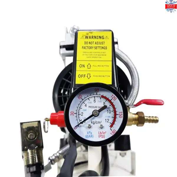 کمپرسور باد 25 لیتری سایلنت ادون ED550-25L - Image 2