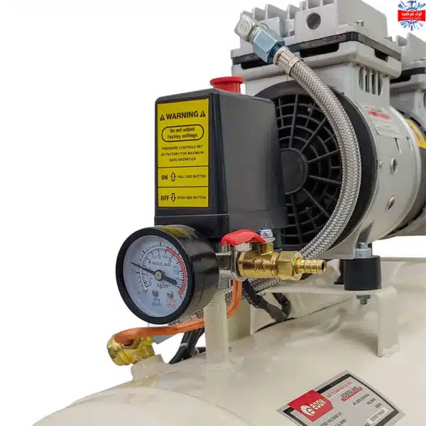 کمپرسور باد 50 لیتری سایلنت ادون مدل ED550-50L - Image 2