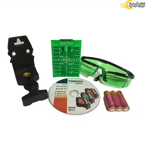 تراز لیزری توسن نور سبز مدل M1011 GLL - Image 5