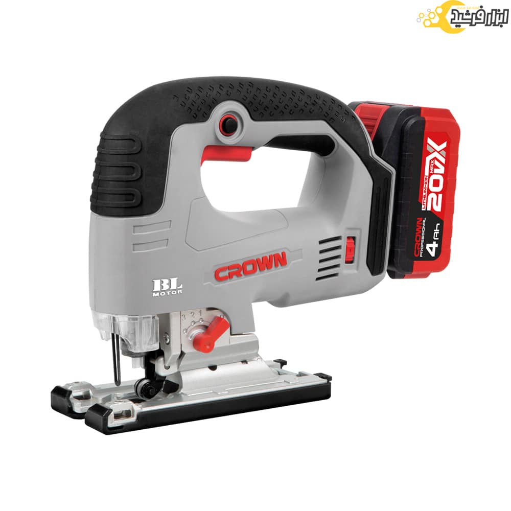 اره عمود بر شارژی کرون 20 ولت دو باتری 4 آمپر CT25003HX-4