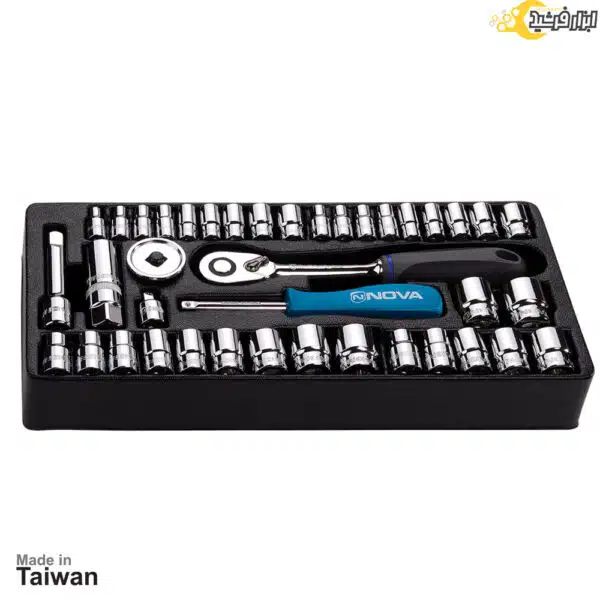 جعبه بکس 40 پارچه شش پر نووا NTS7002 - Image 2