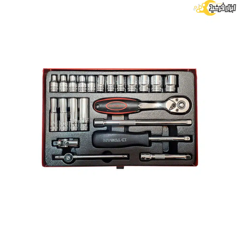 جعبه بکس توسن 22 پارچه مدل T1254-22M