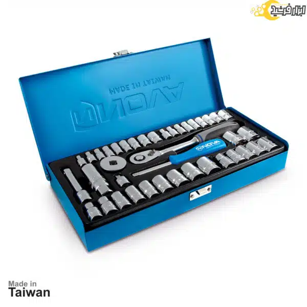 جعبه بکس شش پر 40 پارچه تایوان نووا NTS7002