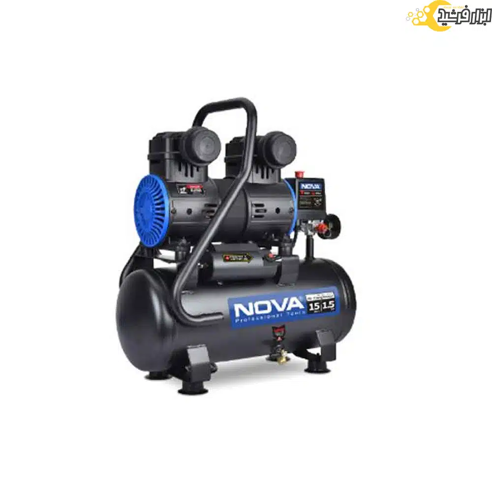 کمپرسور باد سایلنت 15 لیتری نووا NTA9115