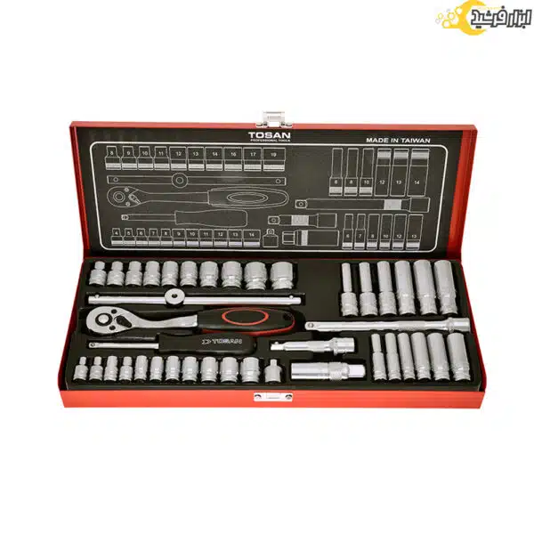 جعبه بکس 40 پارچه توسن T1252-40M