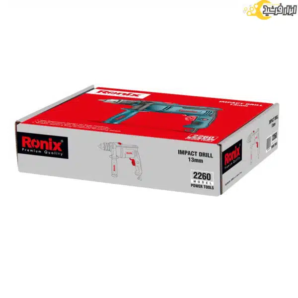 دریل 13 چکشی رونیکس 750 وات مدل 2260 - Image 5