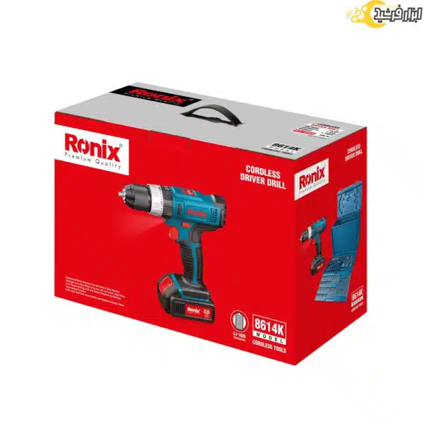 دریل شارژی چکشی 14 ولت رونیکس مدل 8614K - Image 10
