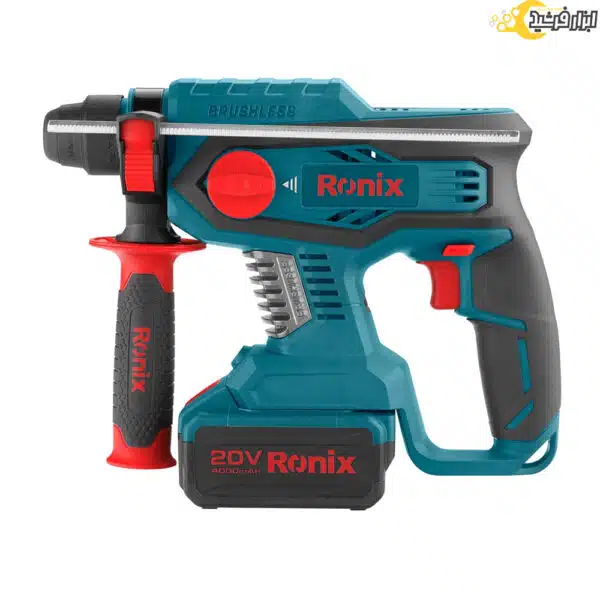 دریل بتن کن شارژی براشلس رونیکس مدل 8910 - Image 4