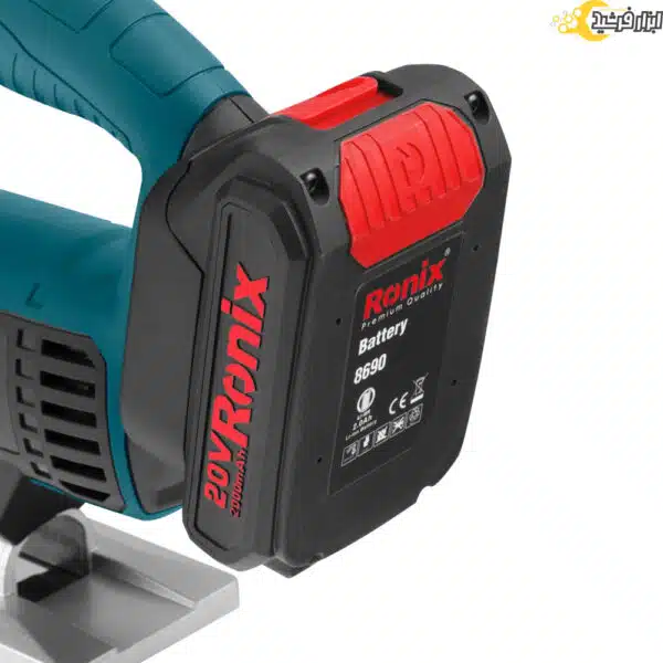 اره عمودبر شارژی رونیکس 20 ولت مدل 8608 - Image 11