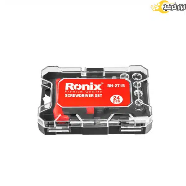 ست پیچ گوشتی و بکس رونیکس مدل RH-2715 - Image 3