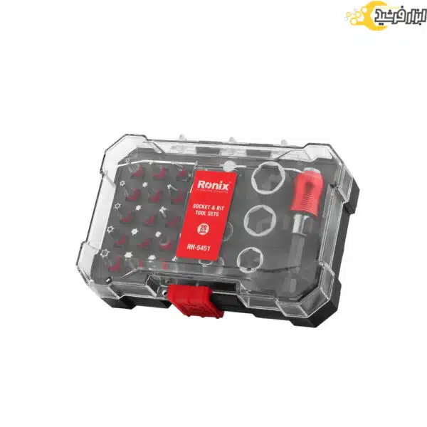 ست سری پیچ گوشتی و بکس رونیکس مدل RH-5451 - Image 7