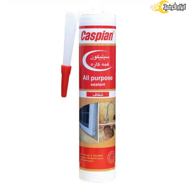 چسب آکواریوم شفاف کاسپین 300 میل