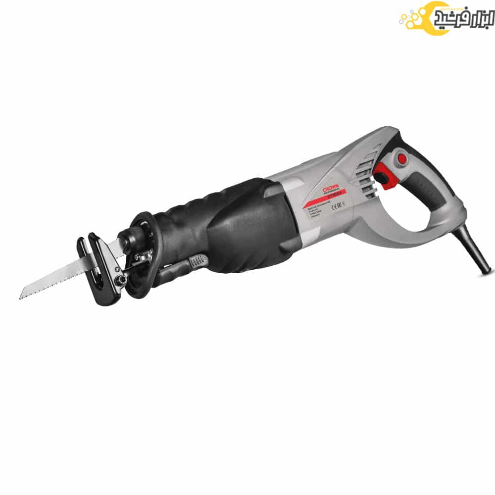 اره افقی بر کرون 1010 وات طوسی رنگ با بدنه مشکی