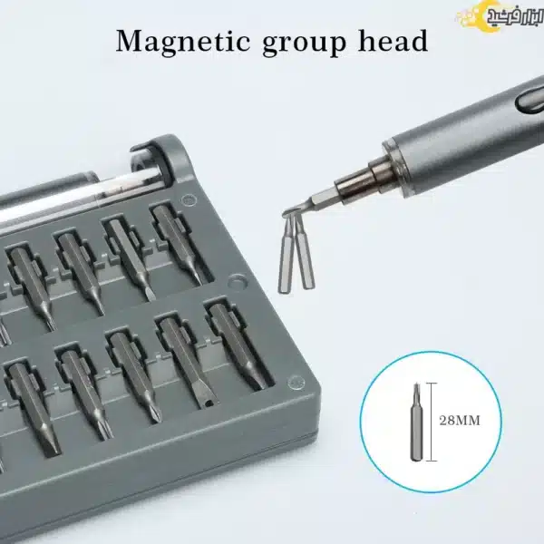 پیچ گوشتی شارژی تعمیرات موبایل مدل KS-882025 - Image 4