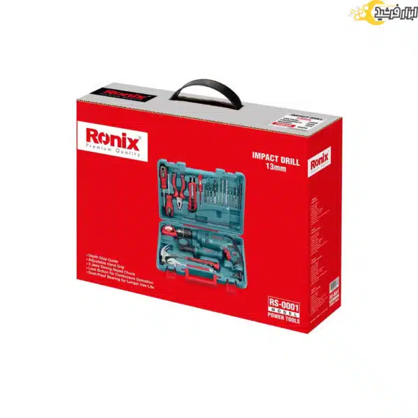 کیت دریل رونیکس چکشی 13 میلیمتری مدل RS-0001 - Image 4