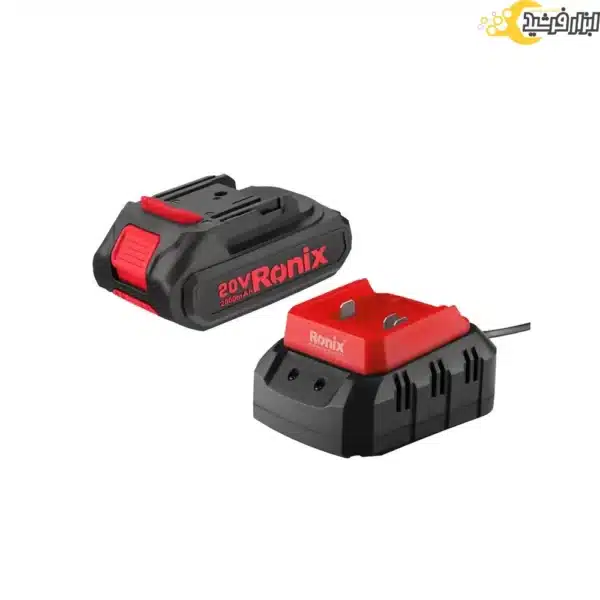 مینی کمپرسور شارژی رونیکس 20 ولت مدل 8605 - Image 9