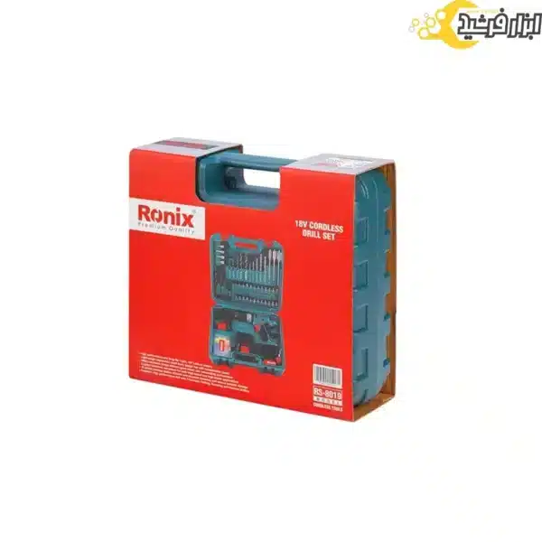 ست دریل شارژی رونیکس RS-8019 مجموعه 53 پارچه - Image 4