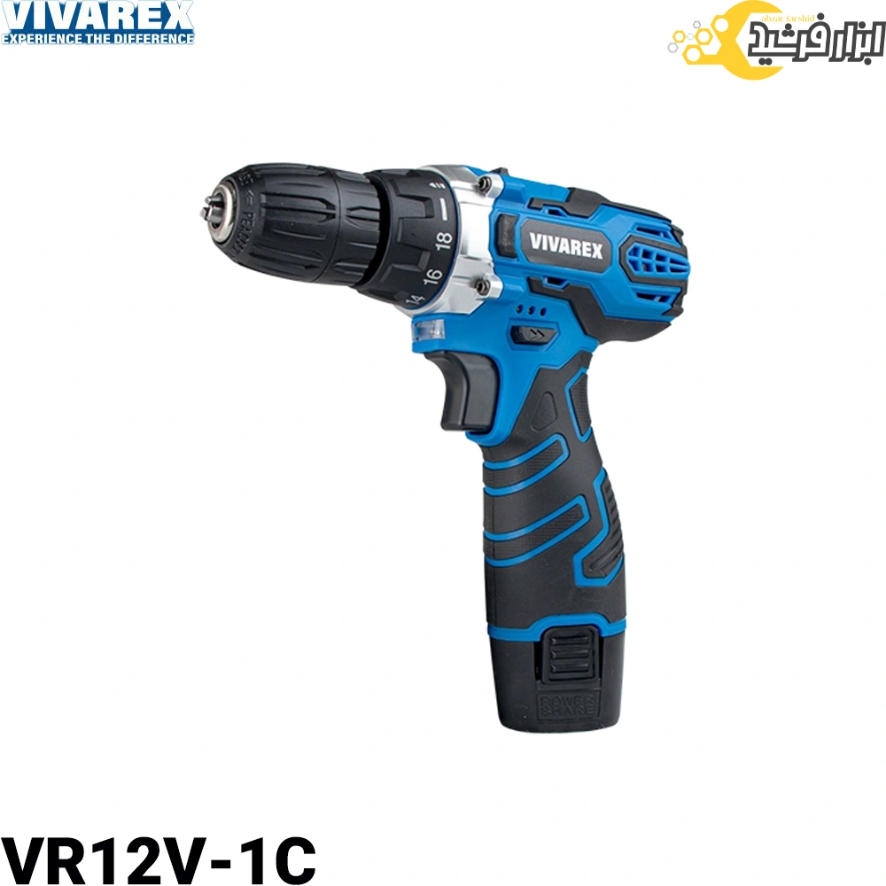 دریل شارژی 12 ولت ویوارکس تک باتری VR12V-1C