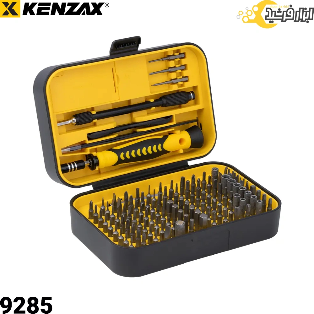 ست پیچگوشتی موبایلی 130 پارچه کنزاکس 9285