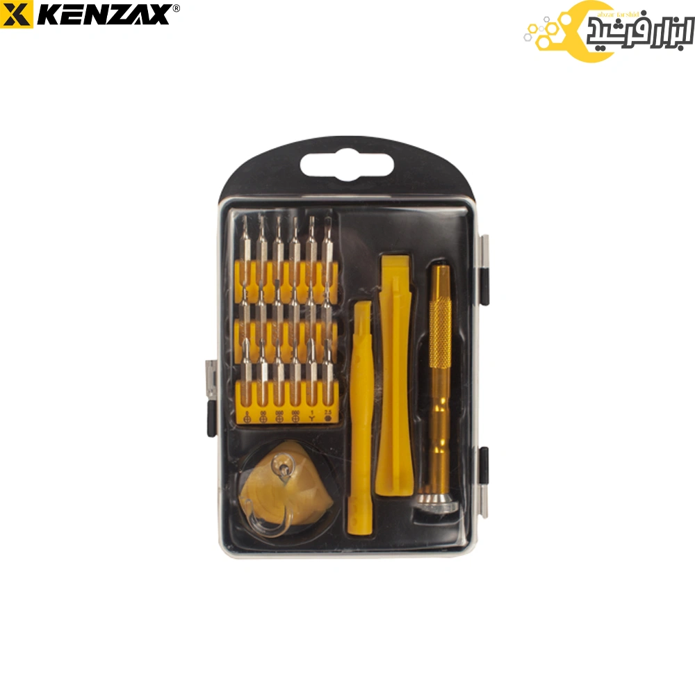 ست تعمیر موبایل و ساعت کنزاکس 23 پارچه KMR-123
