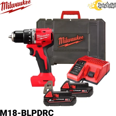 دریل چکشی شارژی میلواکی 18 ولت M18 BLPDRC