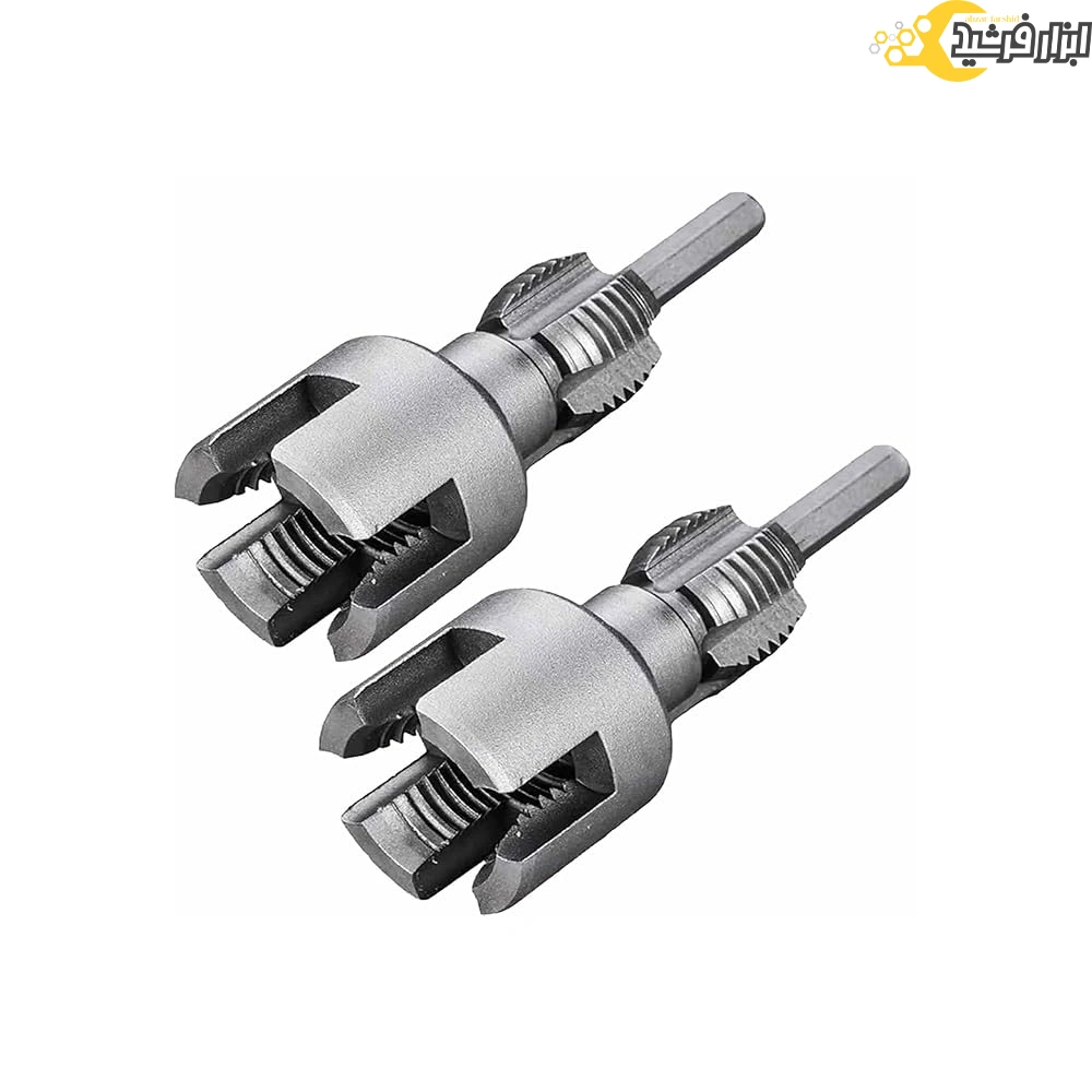 حدیده و قلاویز لوله پلاستیکی ست 2 عددی